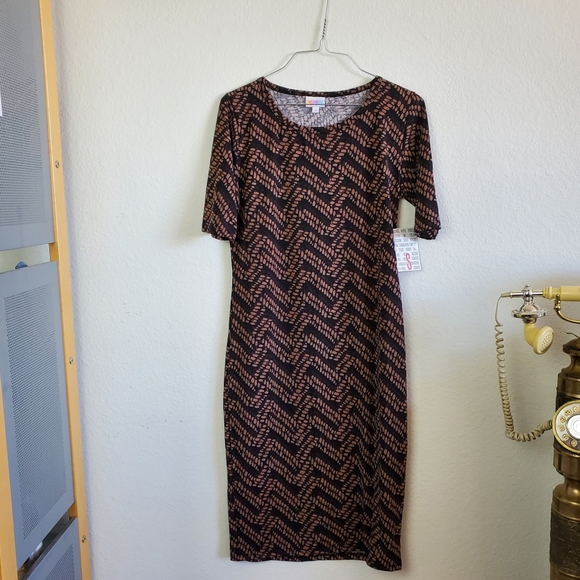 LULAROE Julia Pencil Womens Dress Small - Picture 2 of 4